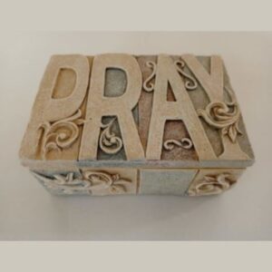 Pray keepsake box