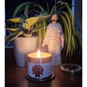 Saint Jude Rose Scented Candle