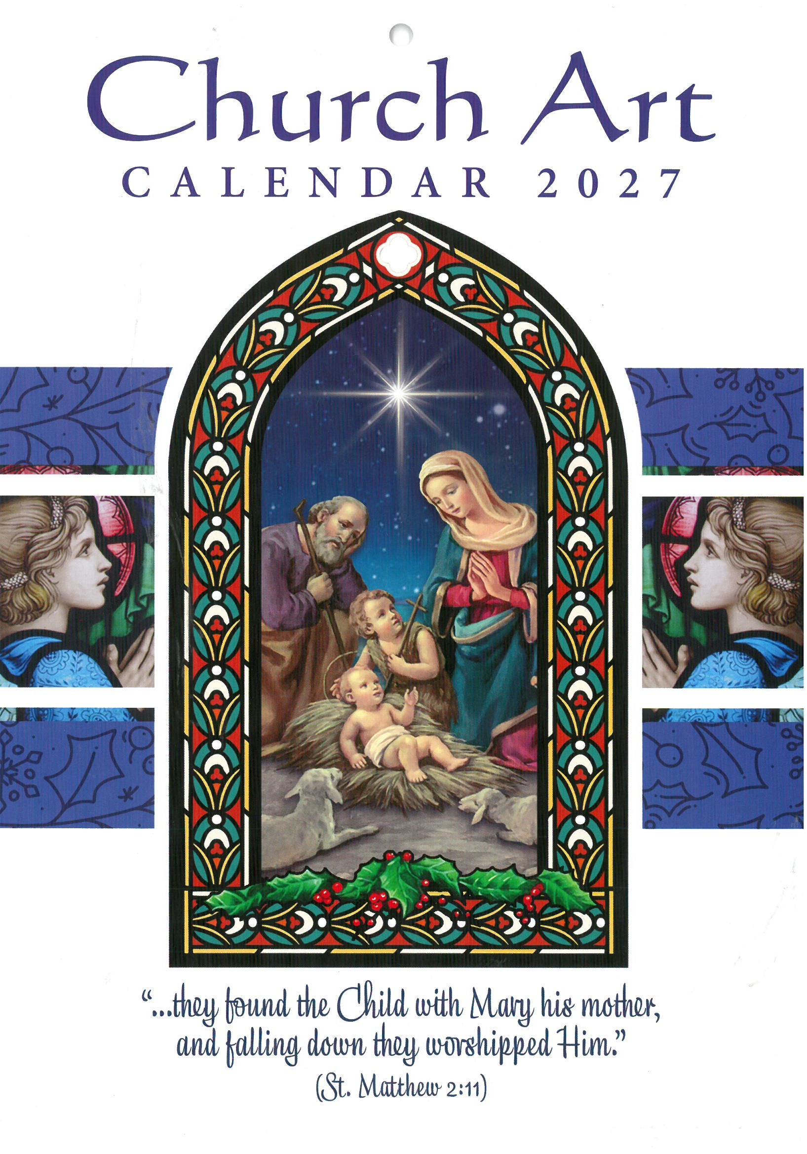 Church Art Calendar 2027