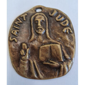Saint Jude bronze medal
