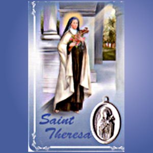 St Thérèse of Lisieux prayer card
