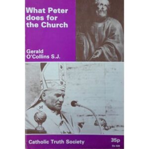 What Peter does for the Church