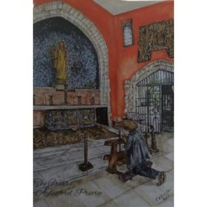 Prayers at the shrine card