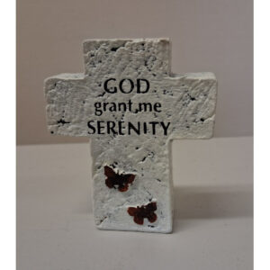 Blessing Cross - God Grant me Serenity 3"