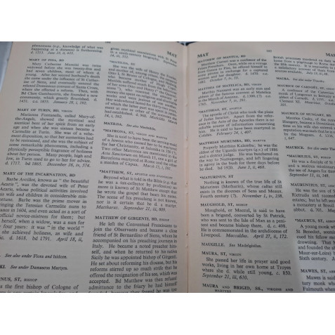 Vintage/Classic 'A Dictionary of Saints'-1958 Revised Edition - Image 3
