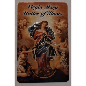 Prayer Card to the Virgin Mary Untier of Knots