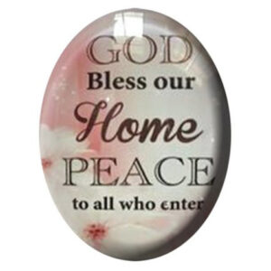 God Bless Our Home Fridge Magnet