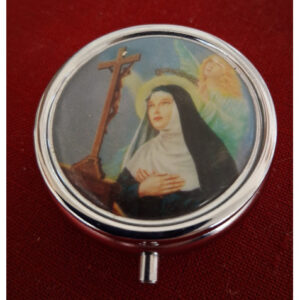 Saint Rita Rosary Box